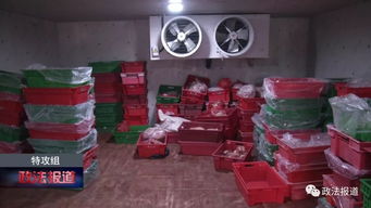 一地的肉看得人反胃 南昌鑫匯食品公司被責令整改